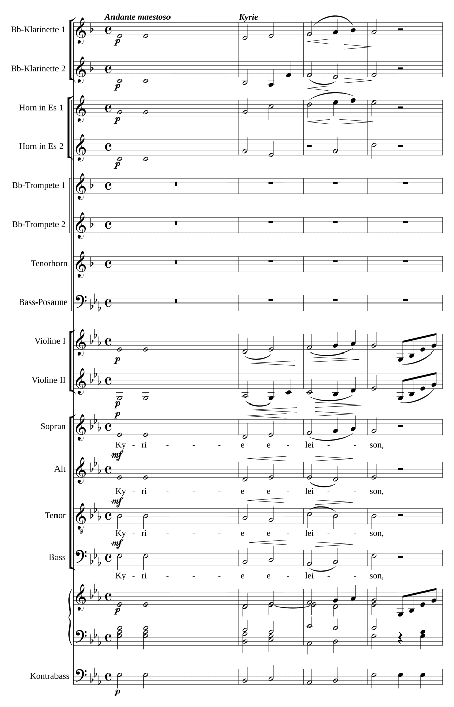 Месса ми-бемоль мажор из «Sursum Corda» (Missa in Es from "Sursum Corda")