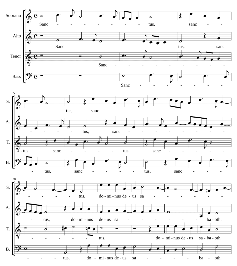 Месса четвертого тона (Missa quarti toni)
