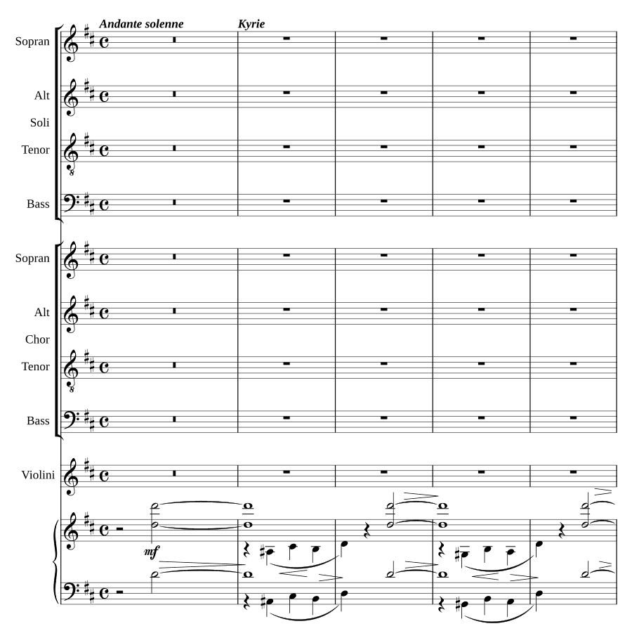 Торжественная месса (Missa solemnis)