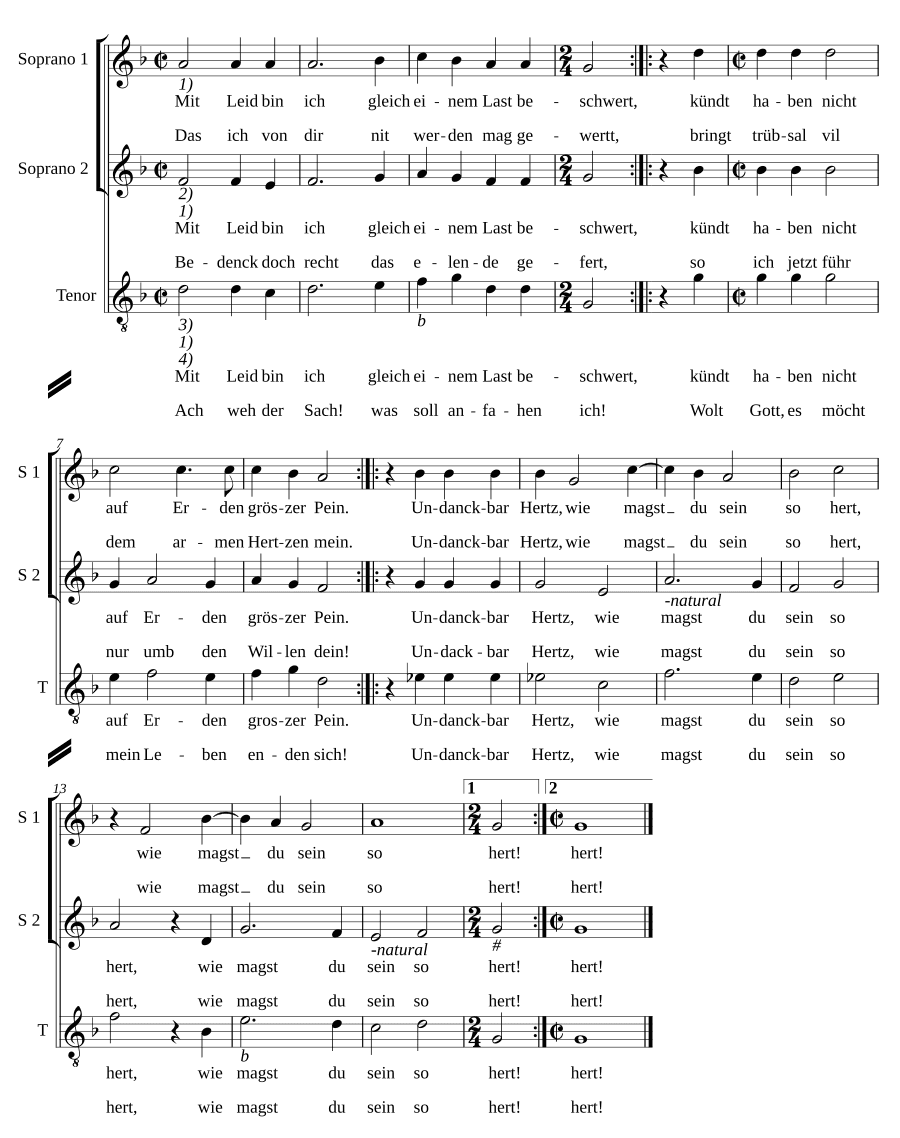 С болью я равен (Mit Leid bin ich gleich)