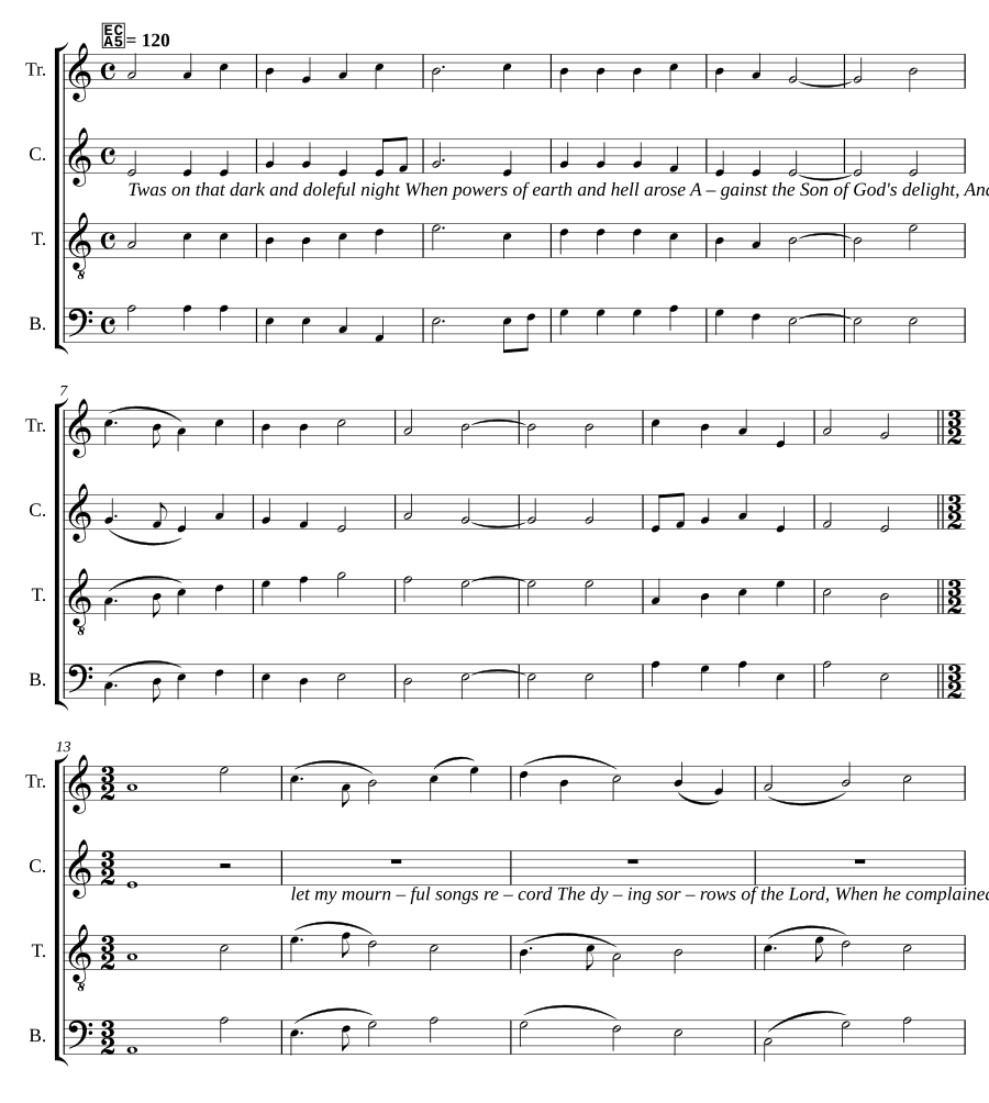 Печальная песня (Mournful Song)