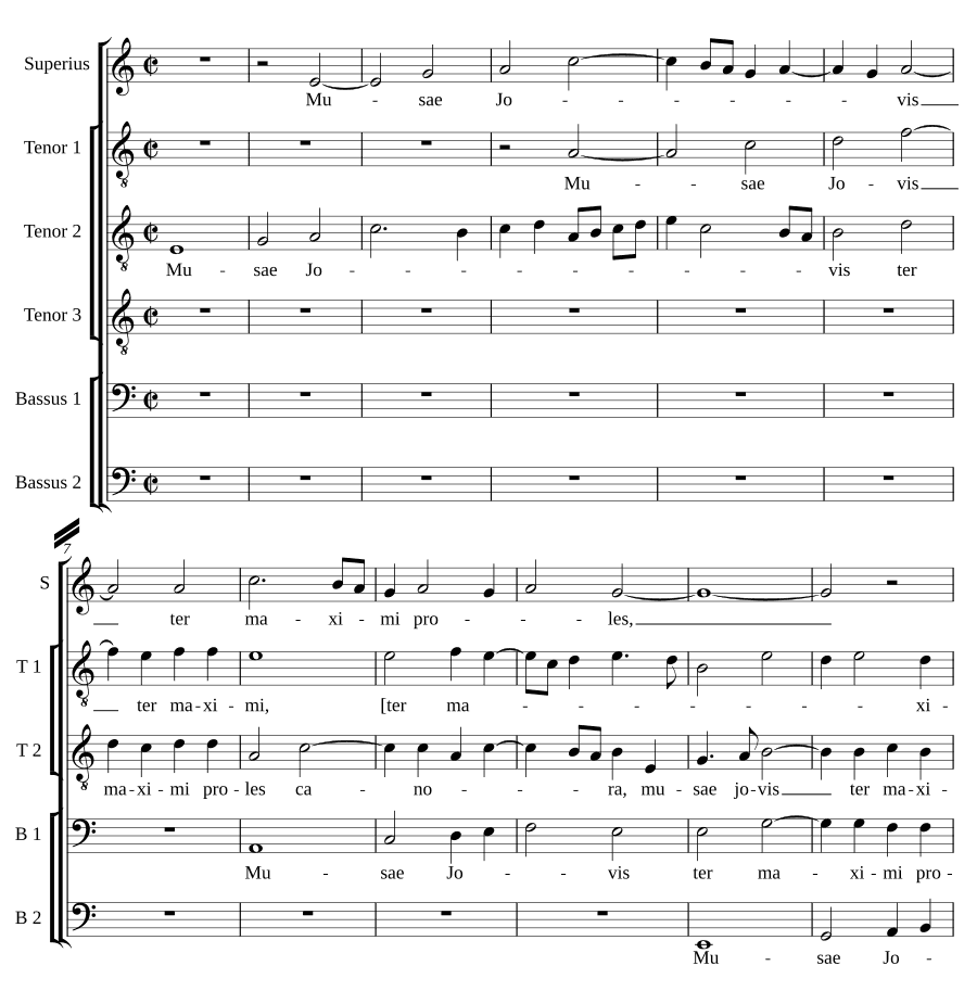 Музы Юпитера (Musae Iovis)