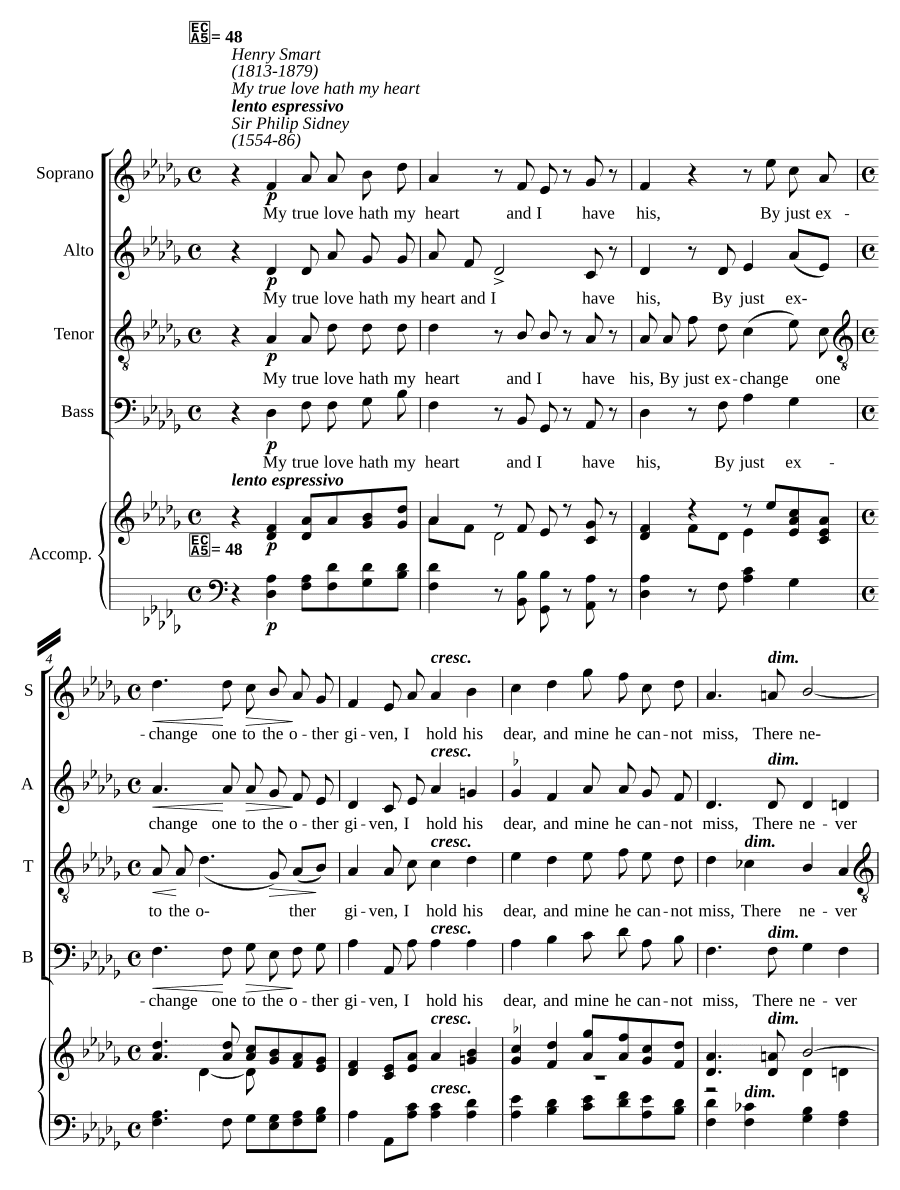 Моя истинная любовь владеет моим сердцем (My true love hath my heart)