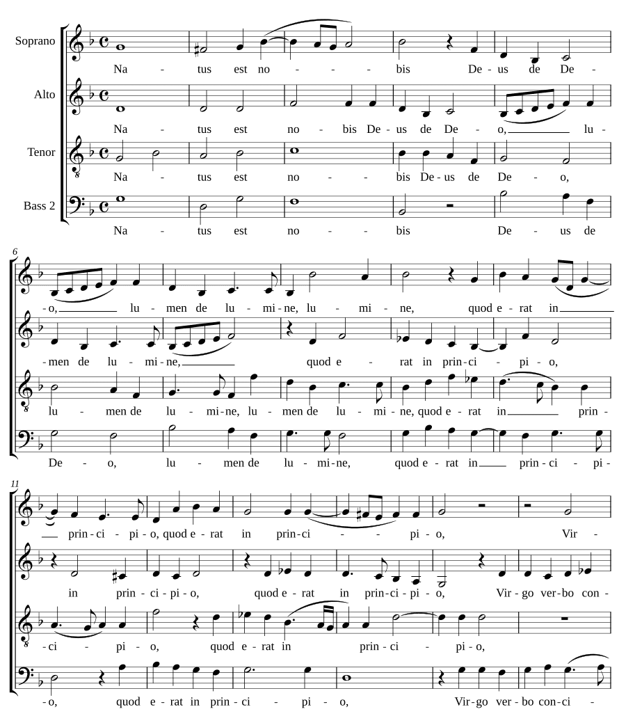 Родился нам (Natus est nobis)