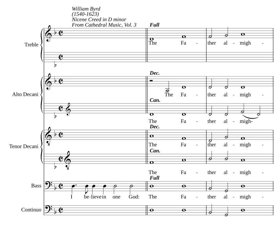 Символ веры в ре миноре (Nicene Creed in D minor)