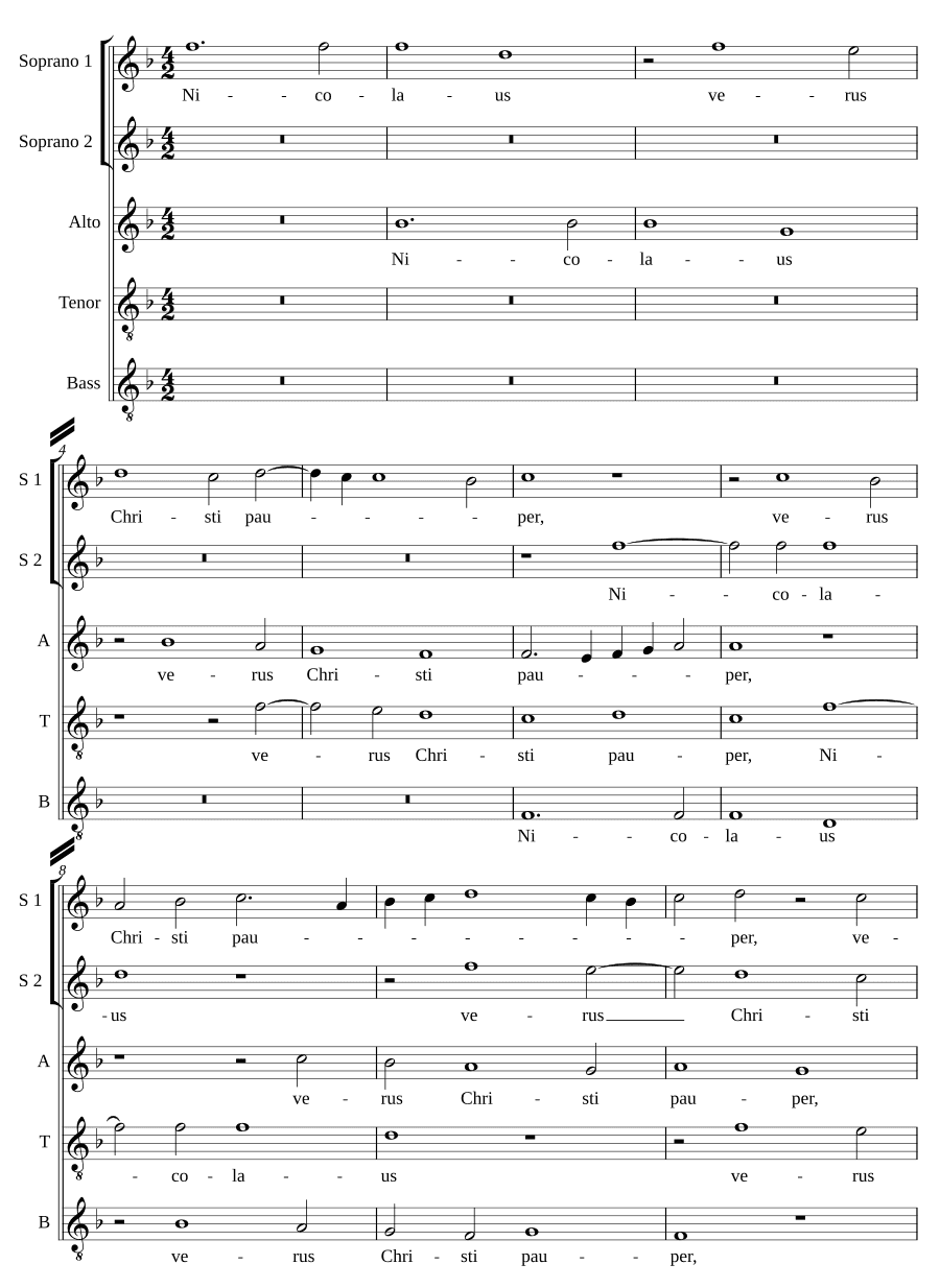 Николай истинный Христов нищий (Nicolaus verus Christi pauper)
