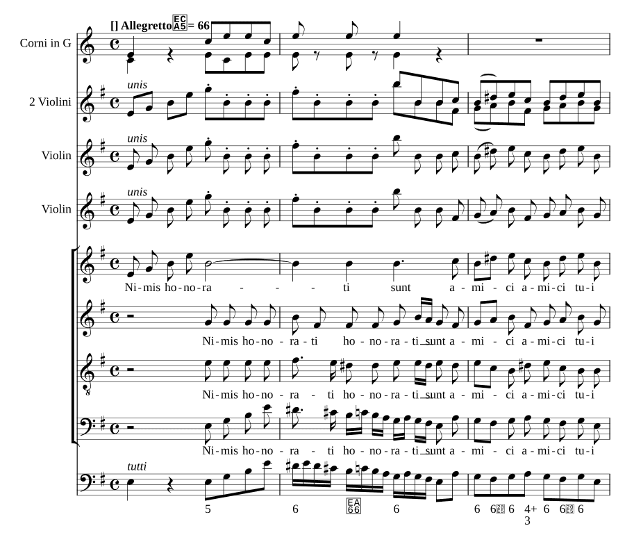Чрезвычайно почитаемы, MH 380 (Nimis honorati, MH 380)