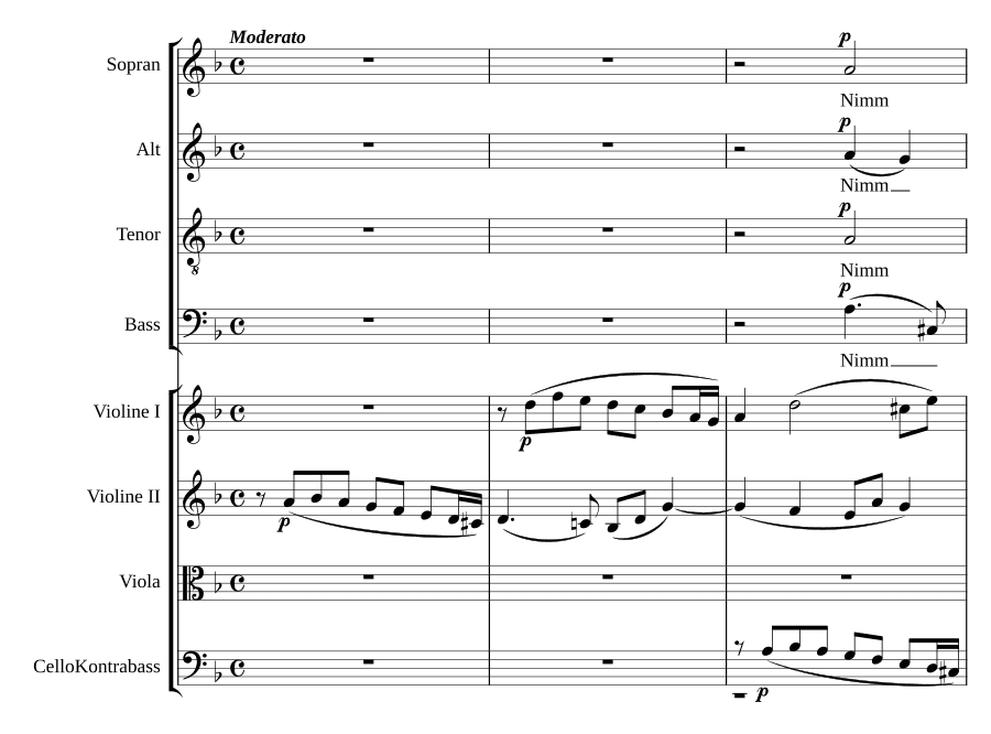 Прими меня, о Господь, WoO 51 (Nimm mich o Herr, WoO 51)