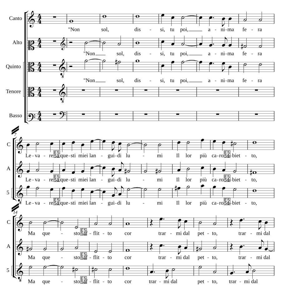 Не только, сказал я, ты потом (Non sol, dissi, tu poi)