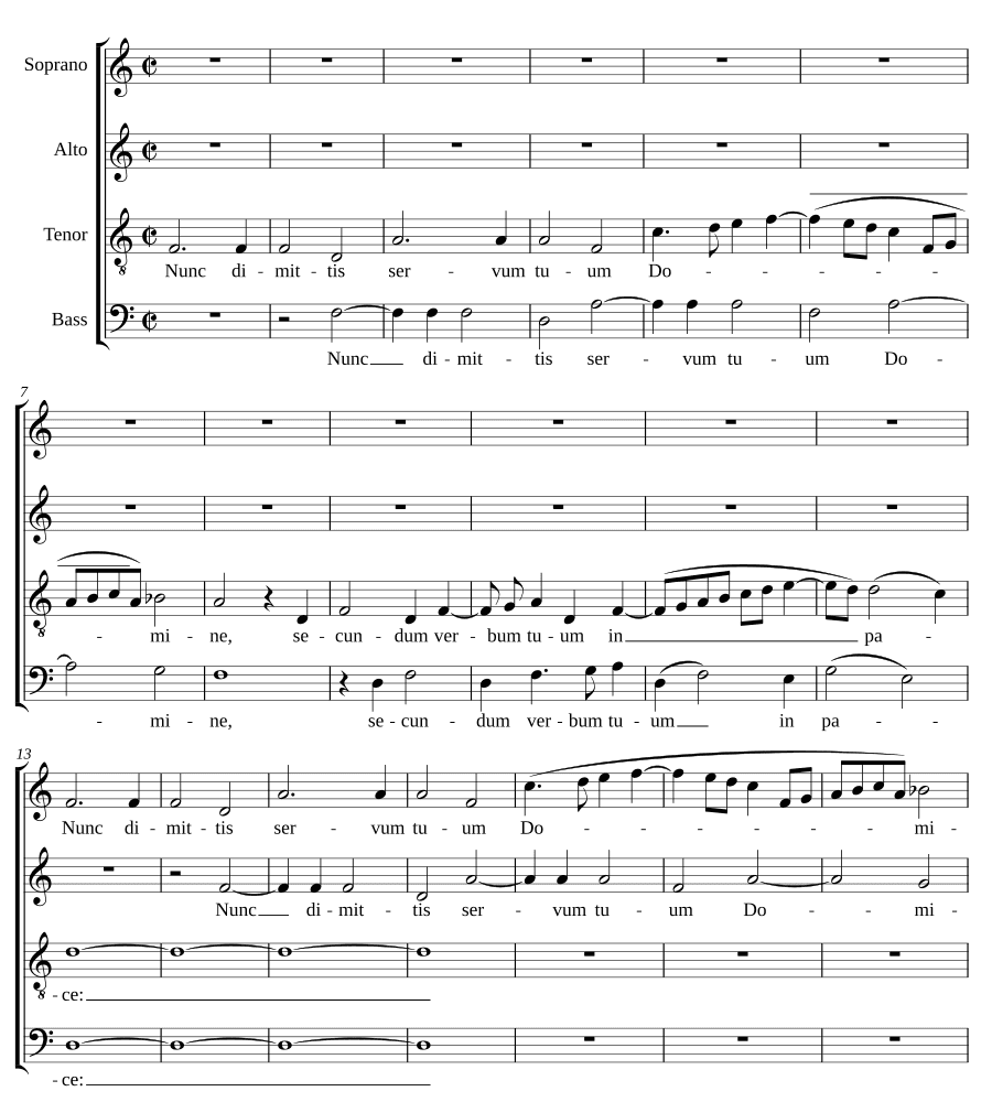 Ныне отпущаешь (Nunc dimittis)