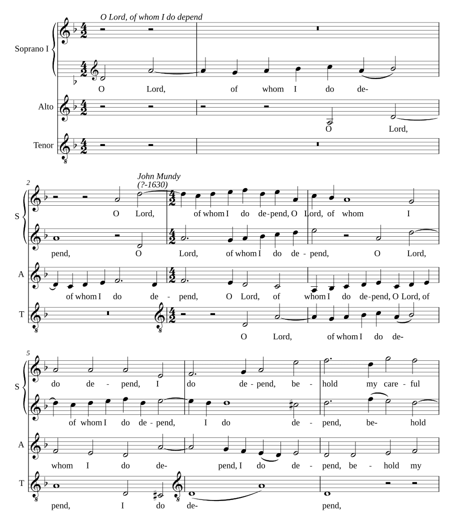 О, Господи, на Кого я уповаю (O Lord, of whom I do depend)