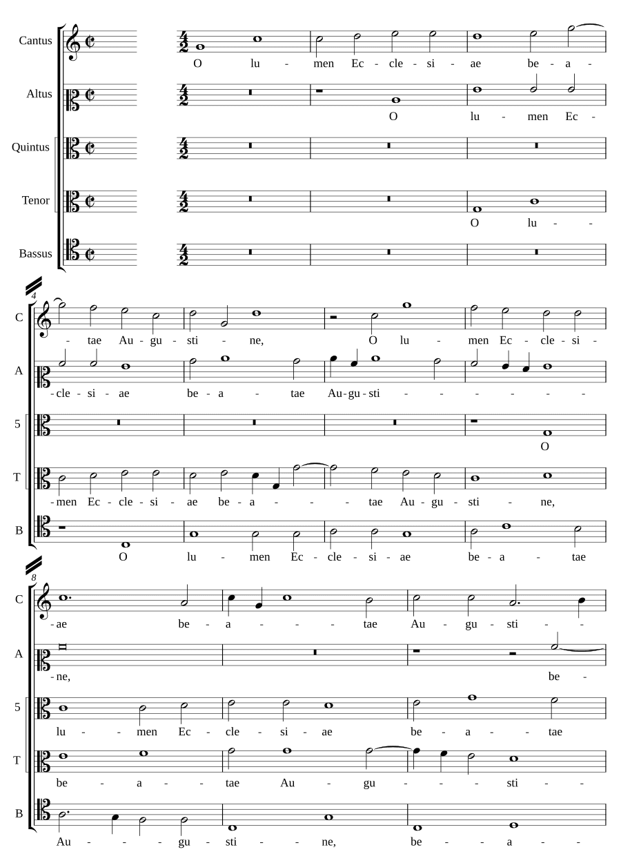 О, свет Церкви (O lumen ecclesiae)