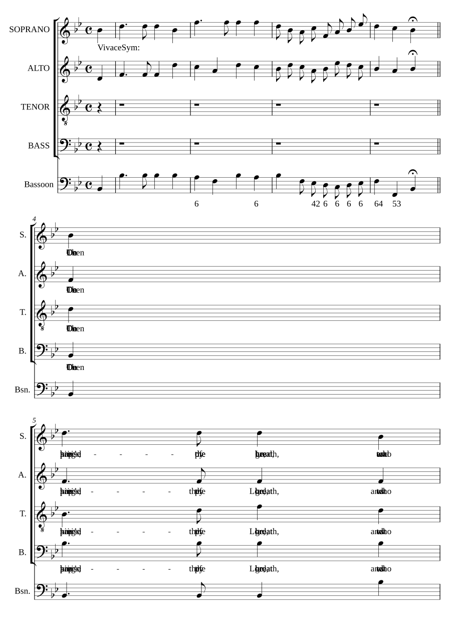 Хвалите Господа, и ты, душа моя (O praise the Lord, and thou, my soul)