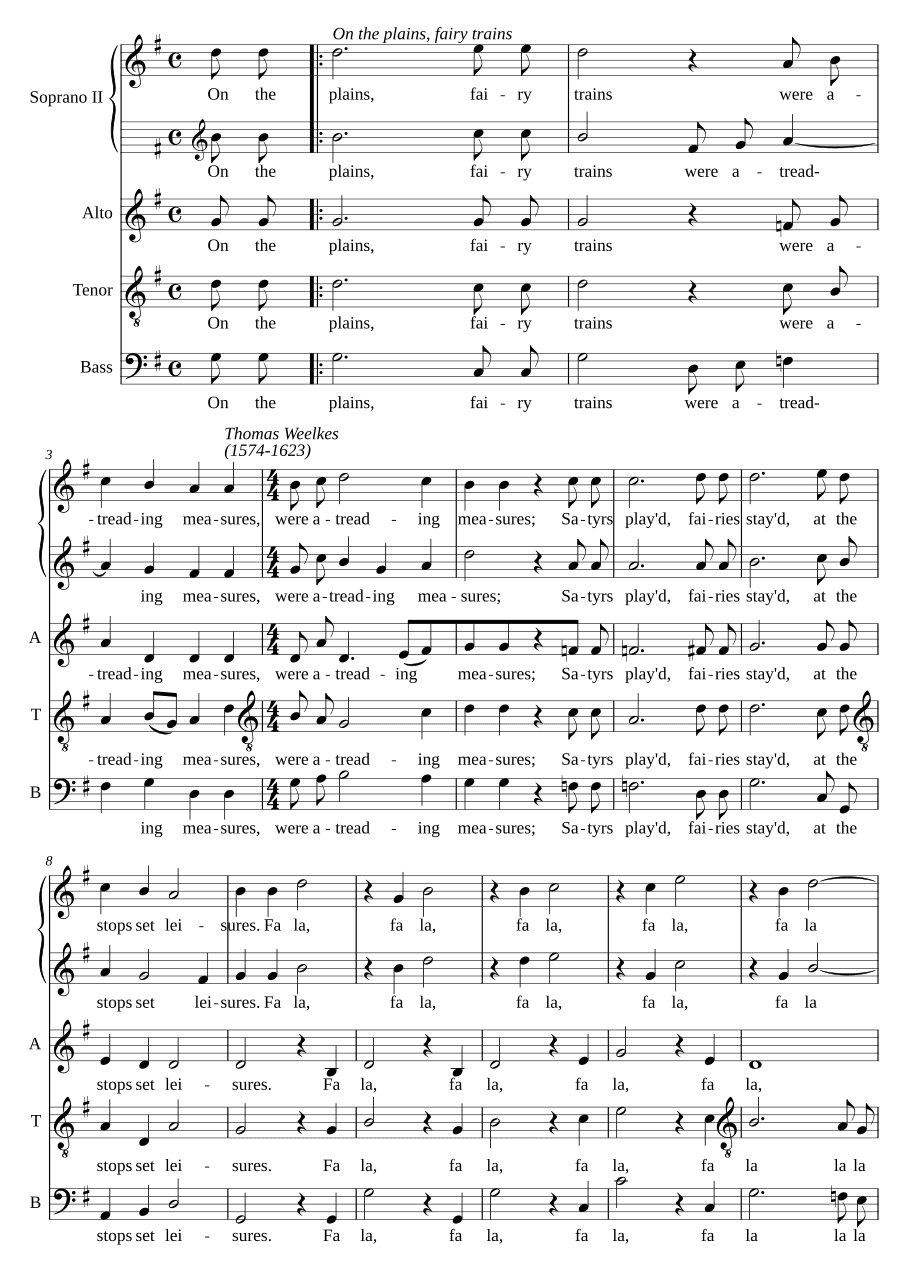 На равнинах, поезда фей (On the plains, fairy trains)