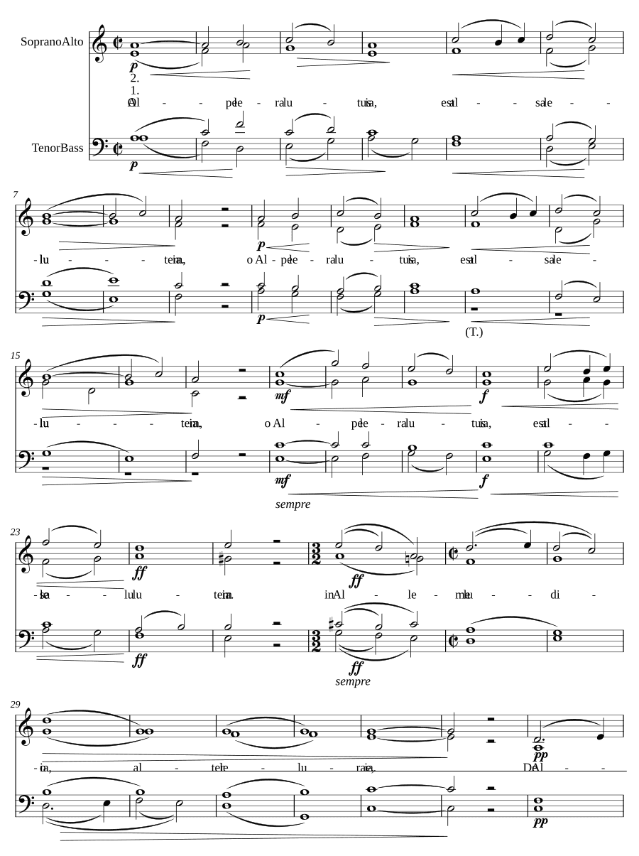 Совершилось спасение (Operatus est salutem)