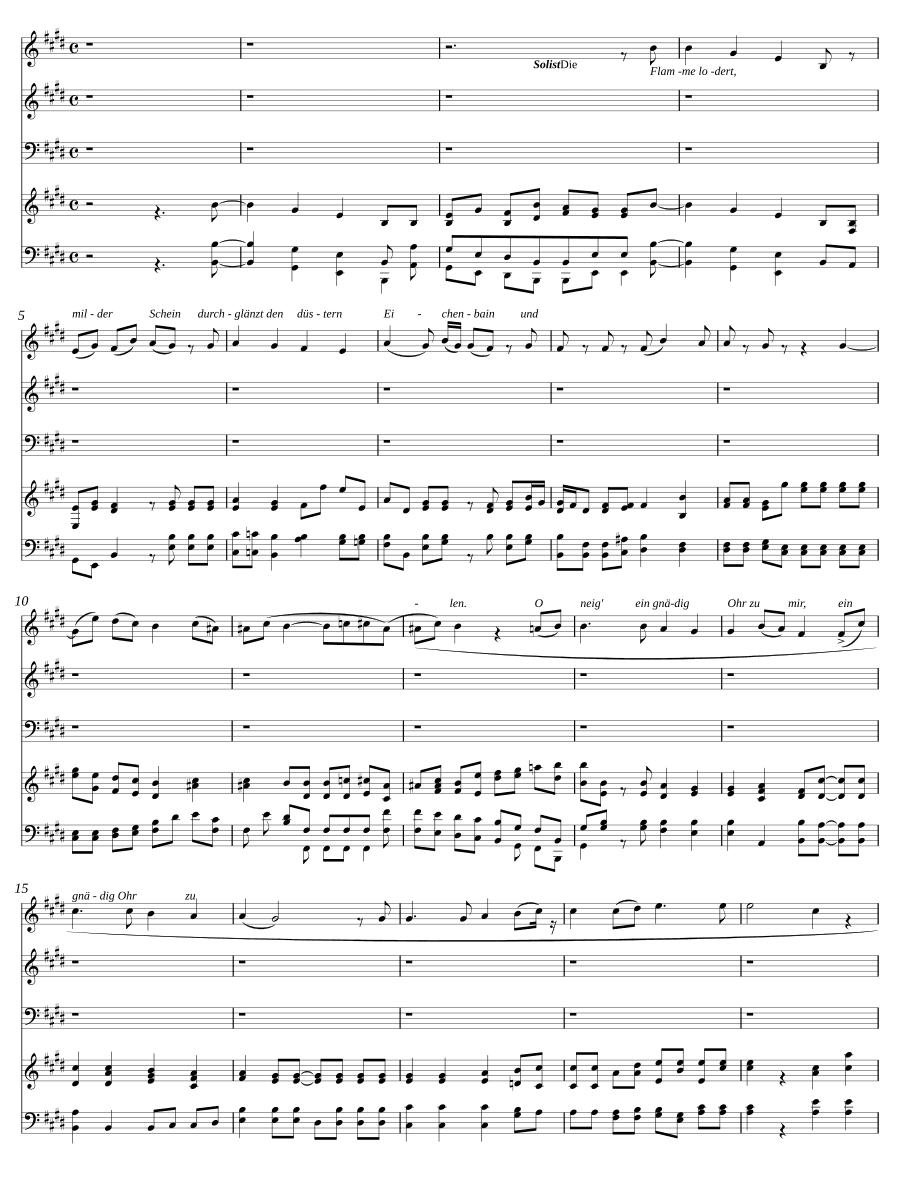 Жертвенная песнь, соч. 121b (Opferlied, Opus 121b)
