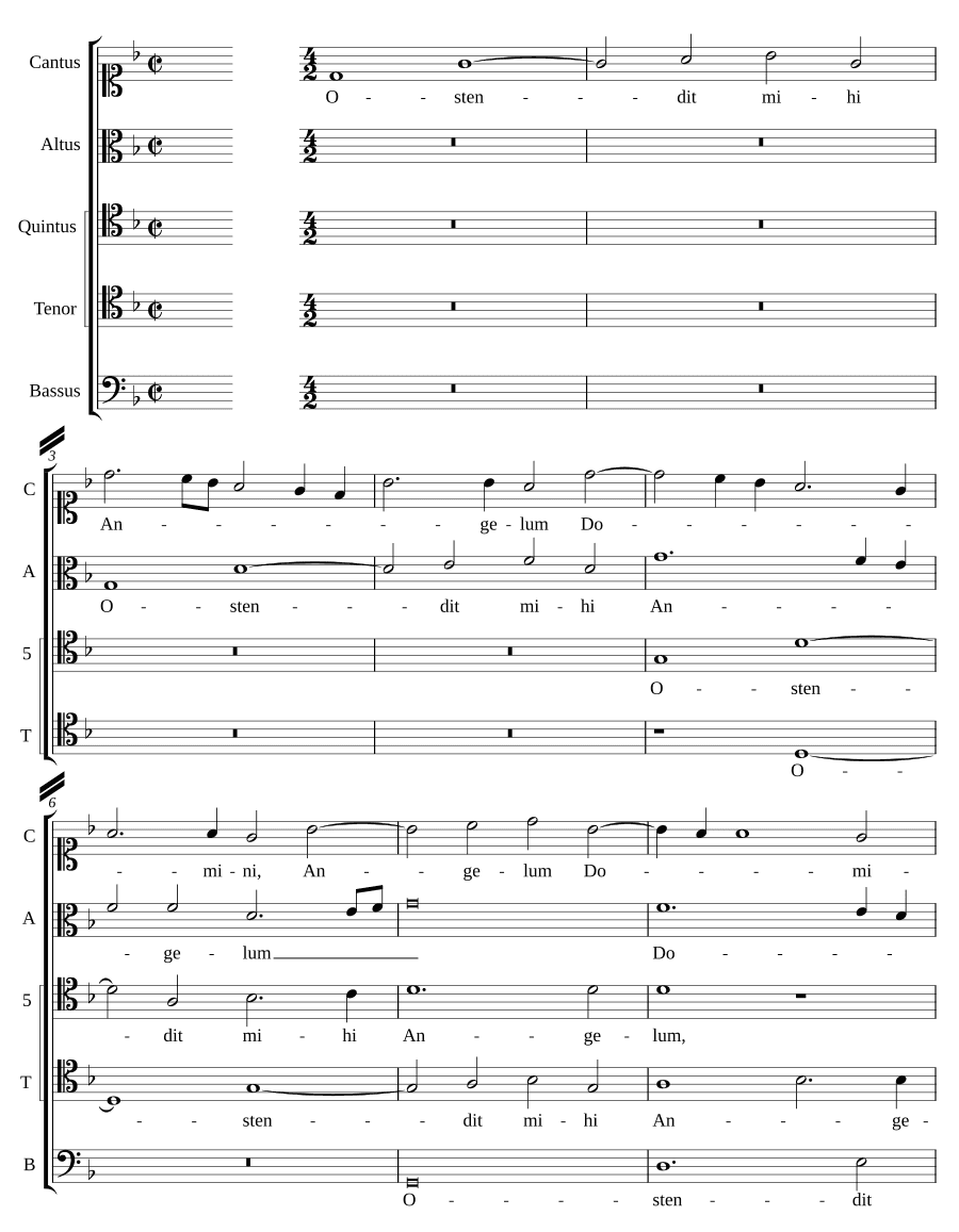 Показал мне Ангела Господня (Ostendit mihi Angelum Domini)