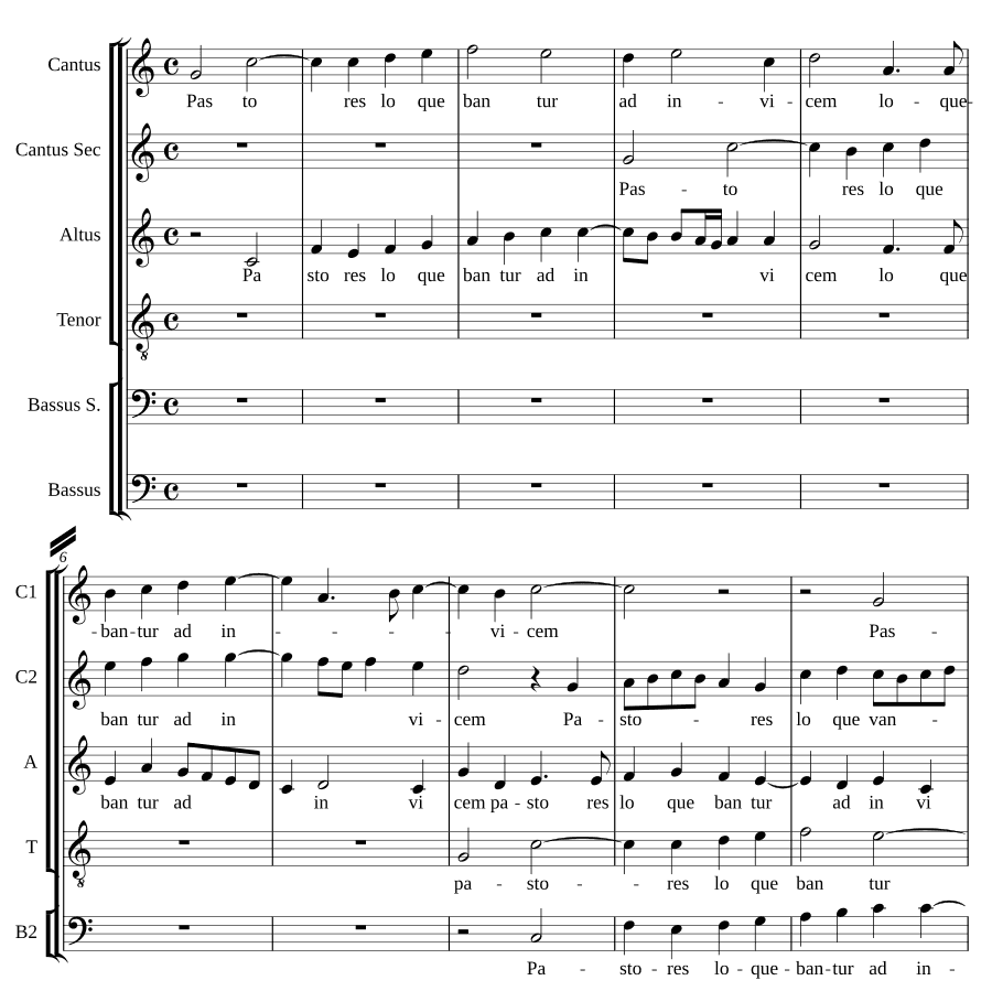 Пастухи говорили (Pastores loquebantur)