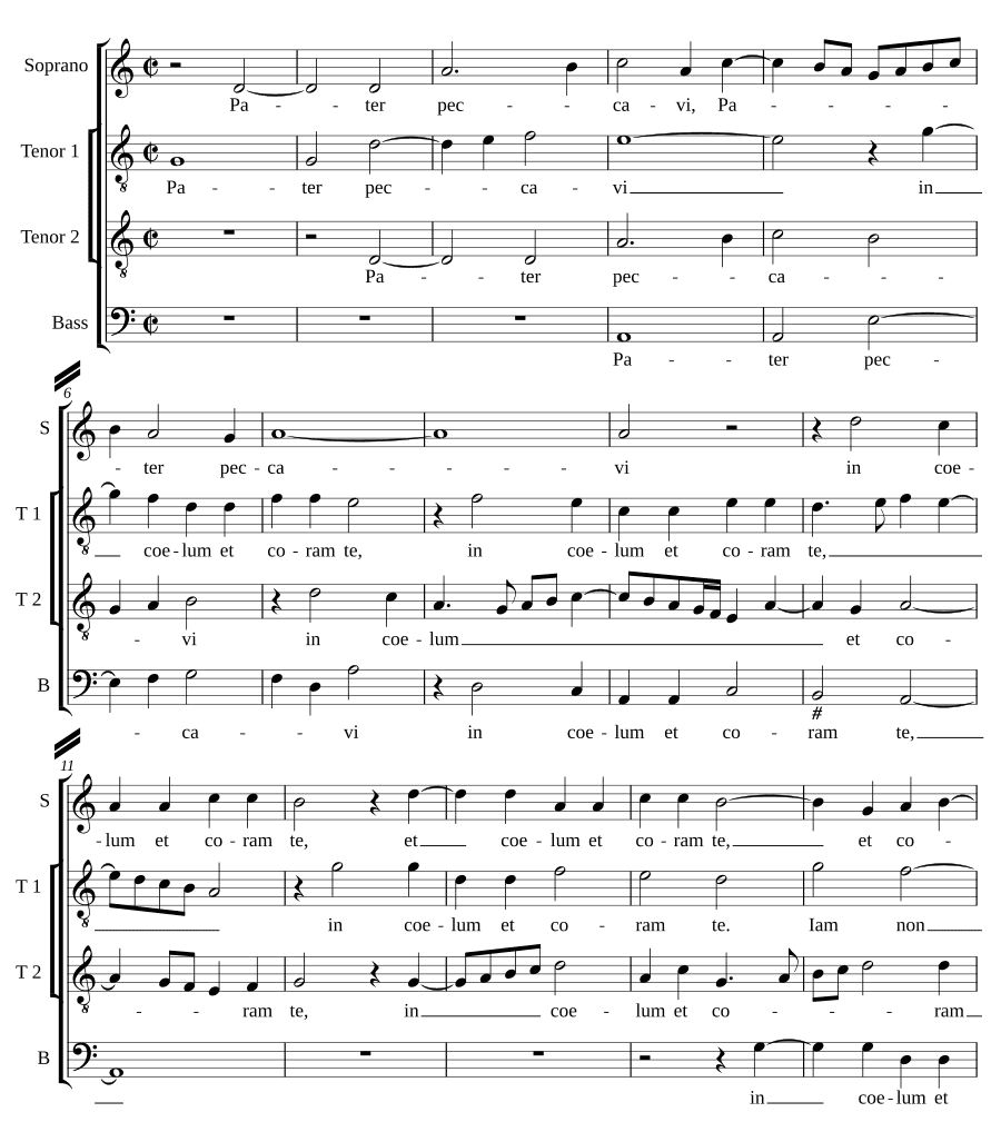 Отец, я согрешил (Pater peccavi)