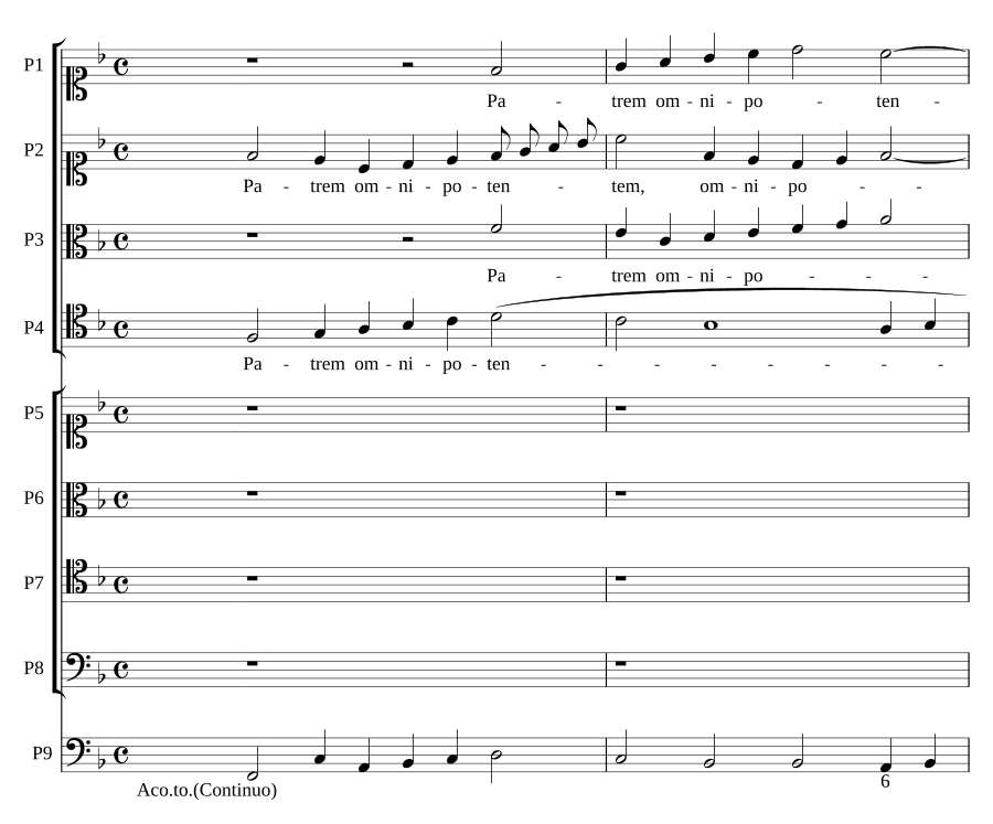Отцу всемогущему (Patrem omnipotentem)