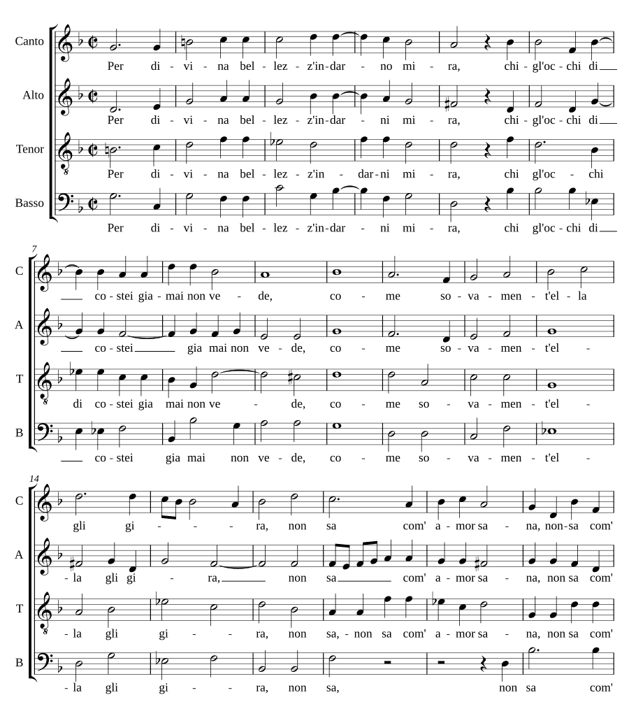 Божественной красотой (Per divina bellezza)