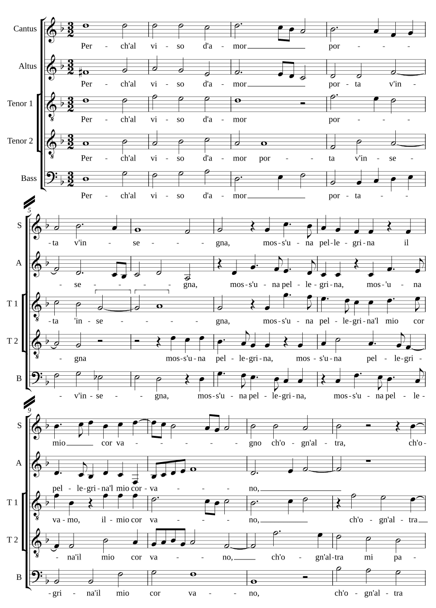 Потому что к лицу (Perch' al viso)