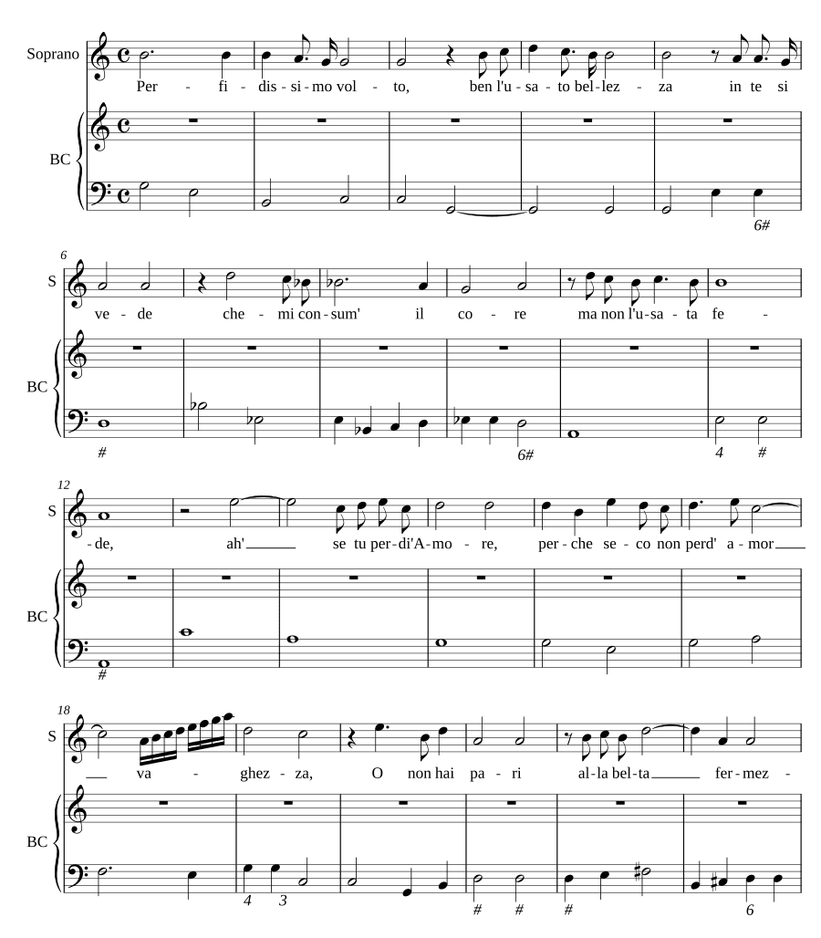 Самое вероломное лицо (Perfidissimo volto)