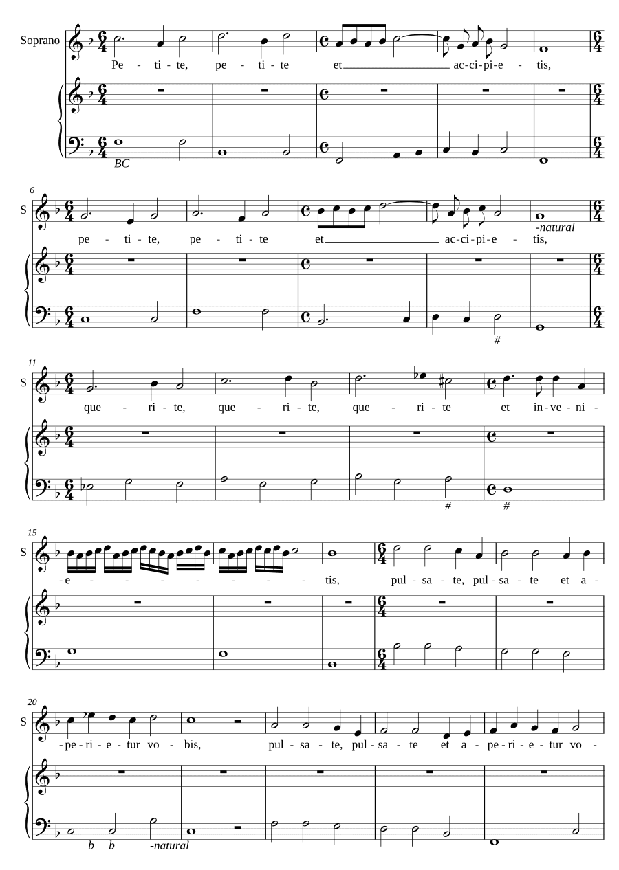Маленькая и получите (Petite et accipietis)