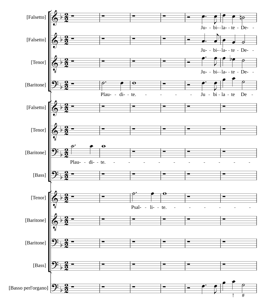 Ликуйте, вся земля (Plaudite omnis terra)