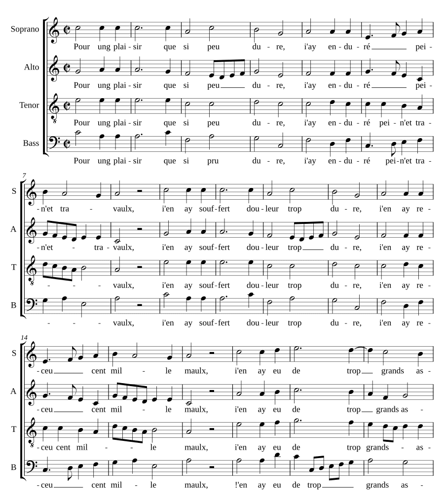 Для удовольствия (Pour ung plaisir)