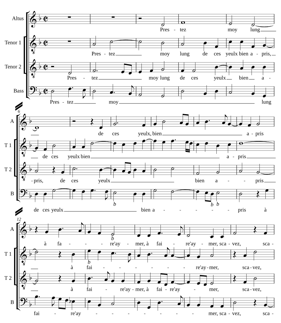 Дай мне долгий (Prestez moy lung).