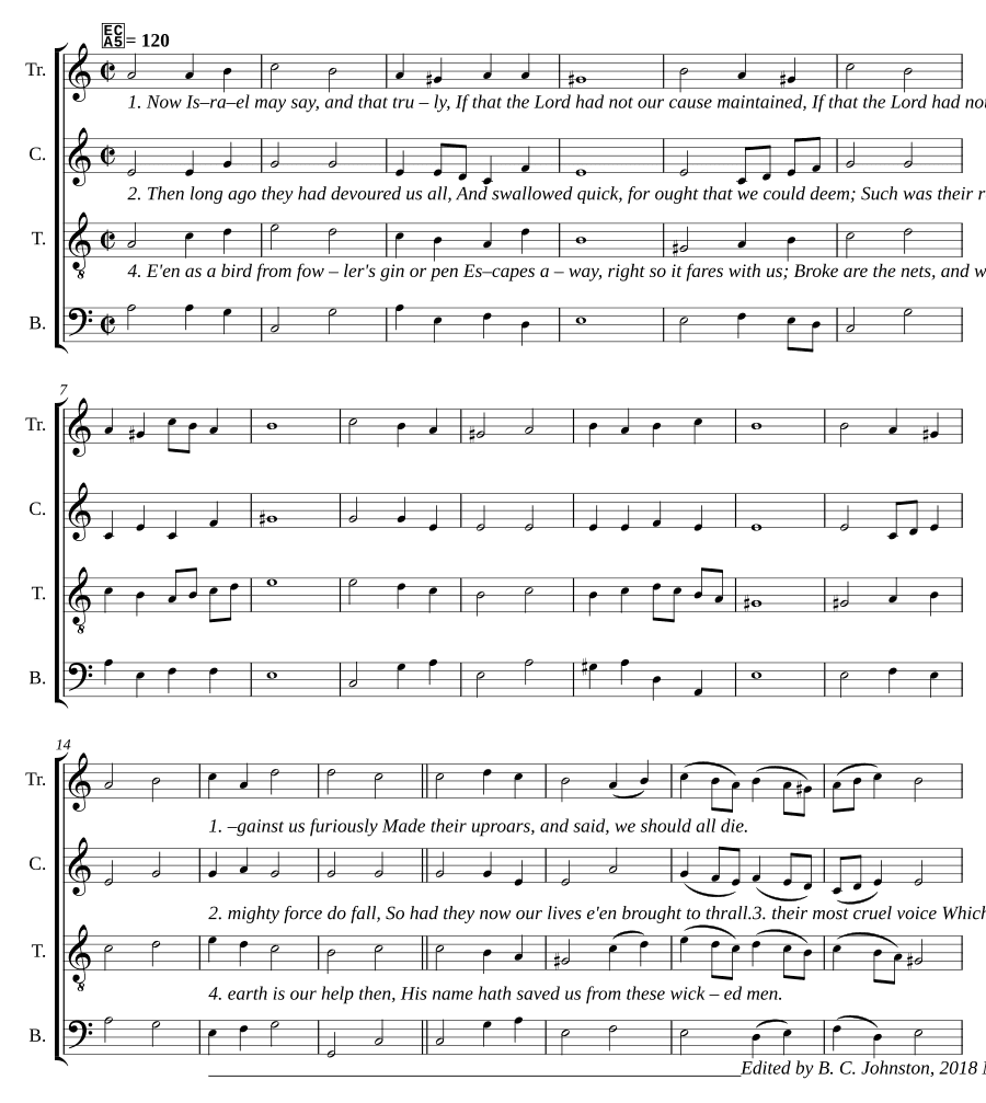 Псалом 124 (Psalm 124)