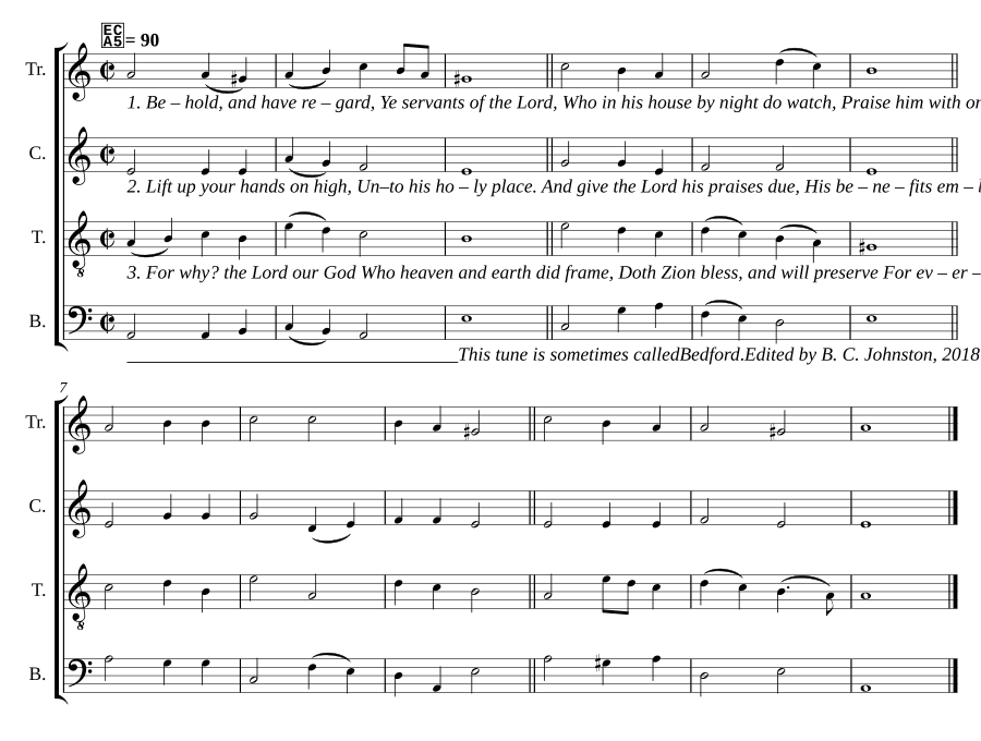 Псалом 134 (Psalm 134)