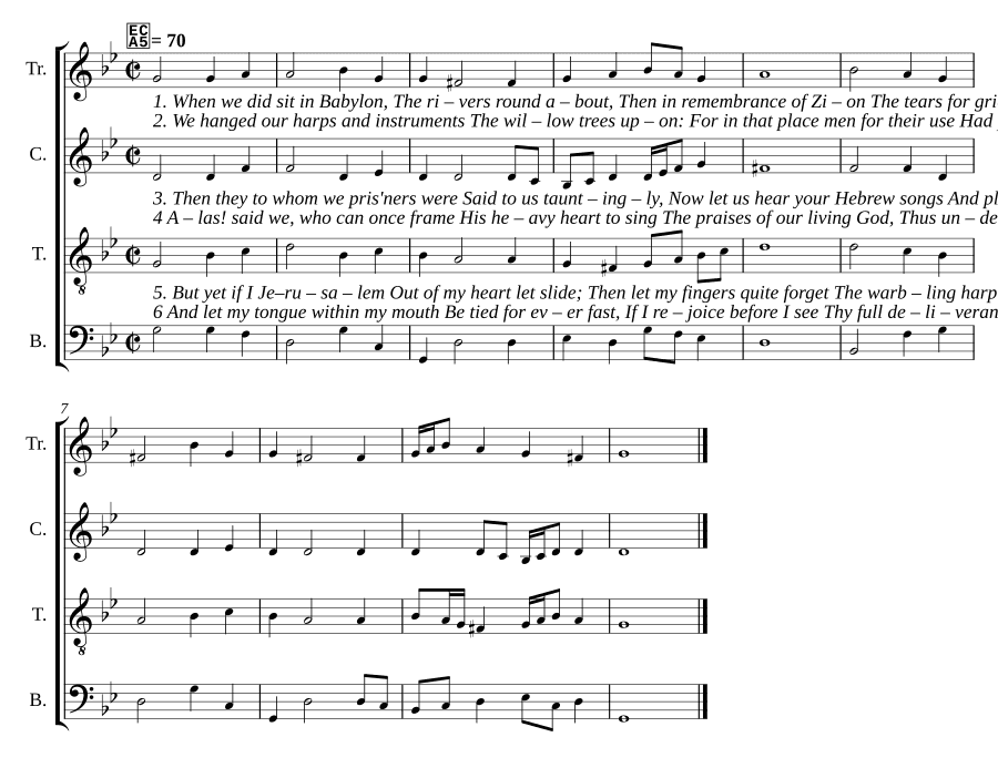 Псалом 137 (Psalm 137)