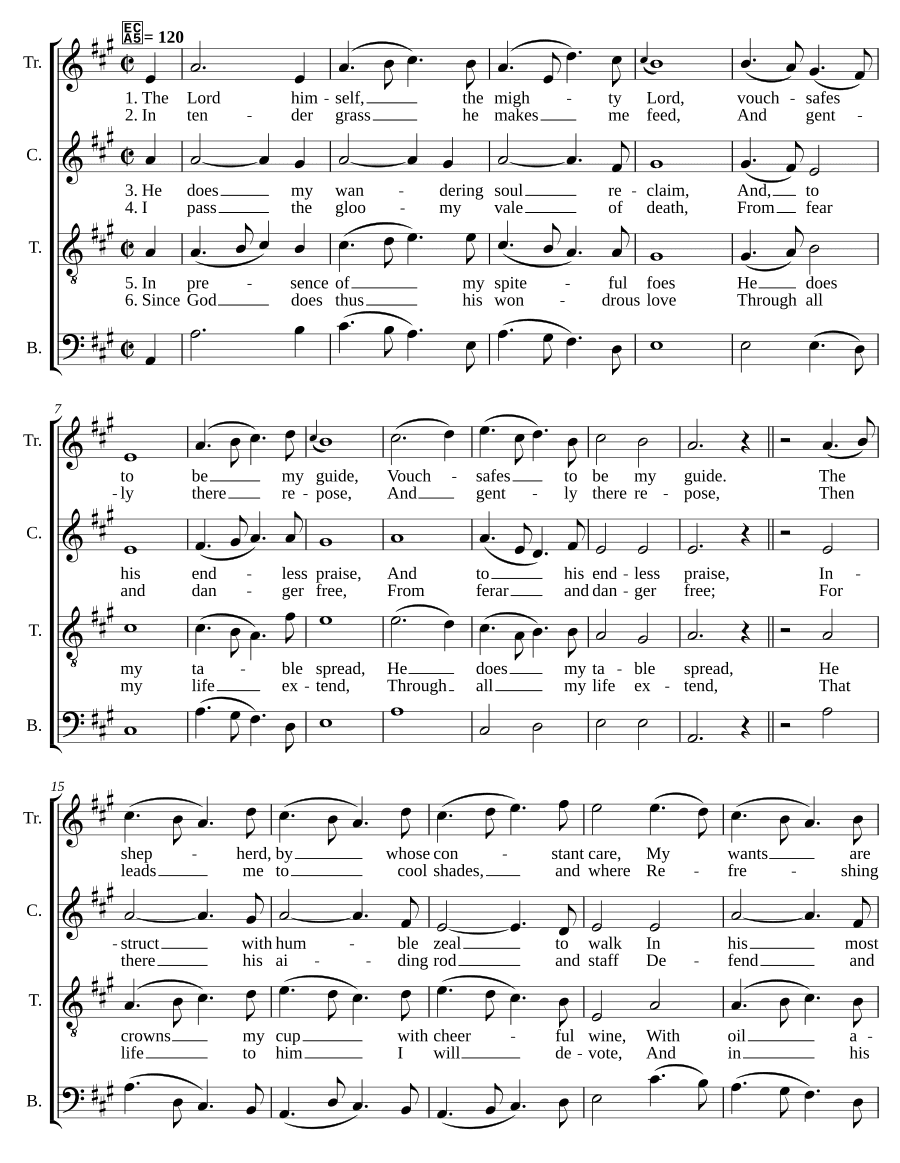Псалом 23 (Psalm 23)