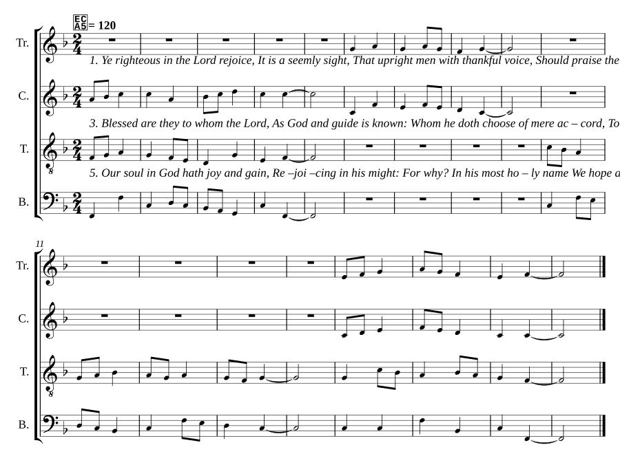 Псалом 33 (Psalm 33)