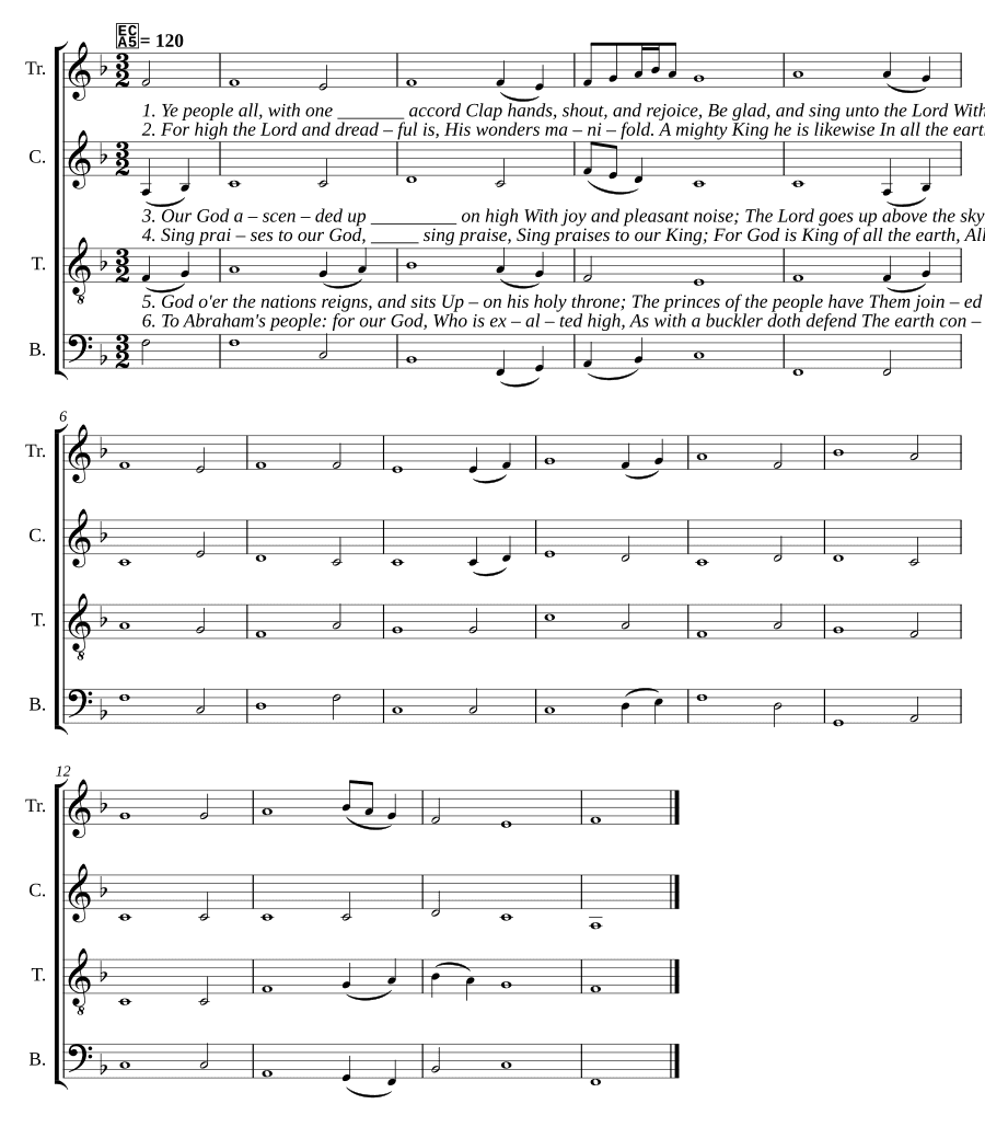 Псалом 47 (Psalm 47)