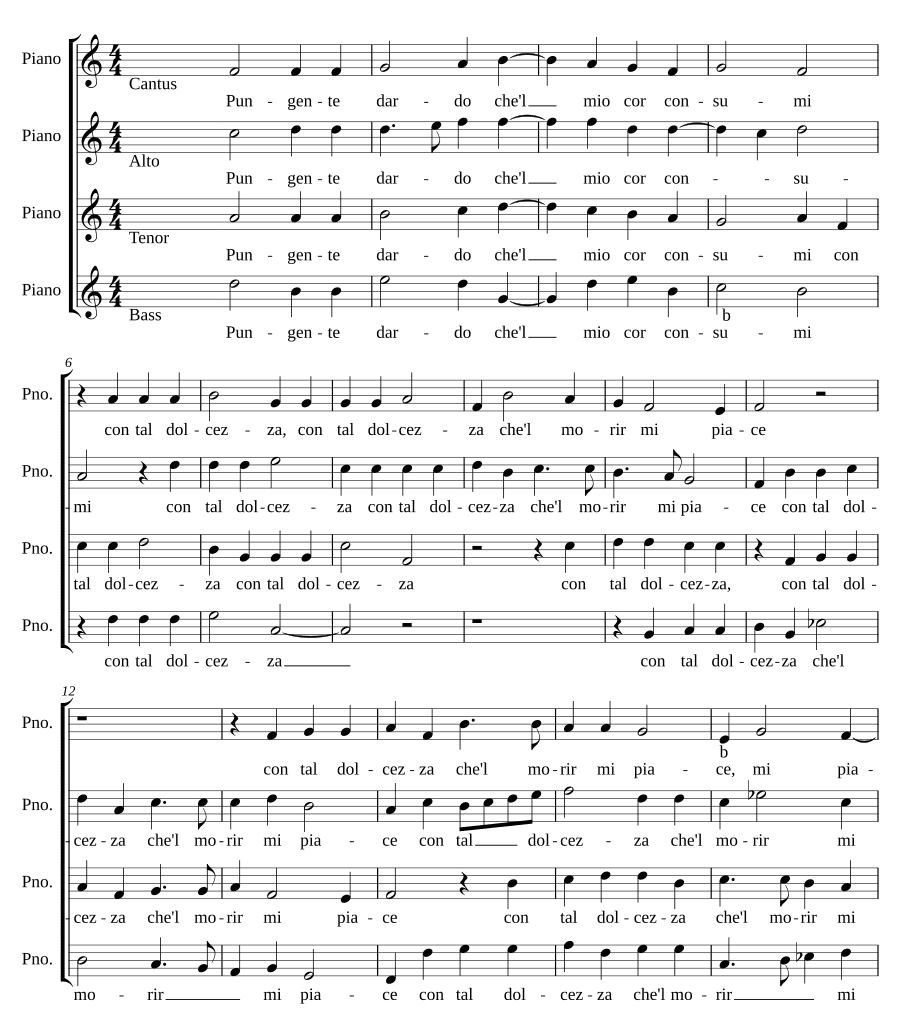 Острая стрела (Pungente dardo)