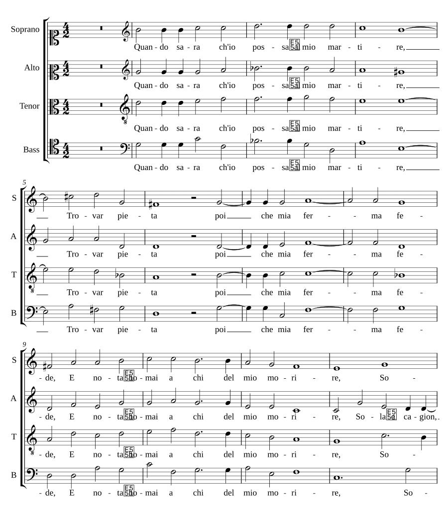Когда будет, что я смогу (Quando sara ch'io possa)