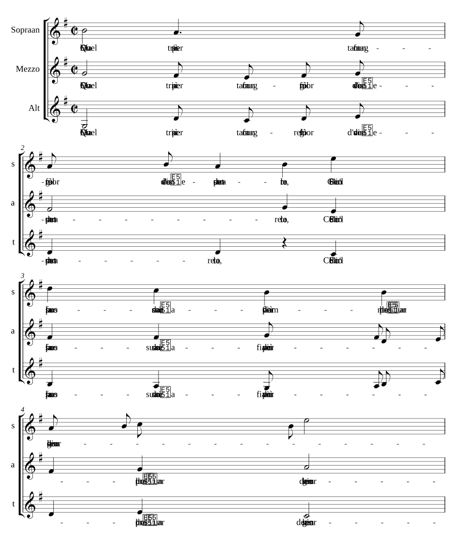 Какой печальный влюблённый (Quel tristarel d'amore)