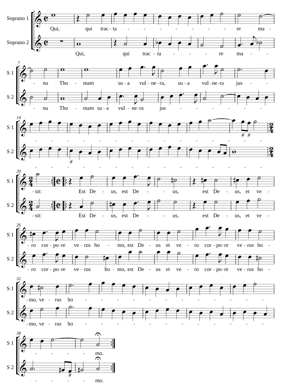 Тот, кто ведет рукой (Qui tractare manu)