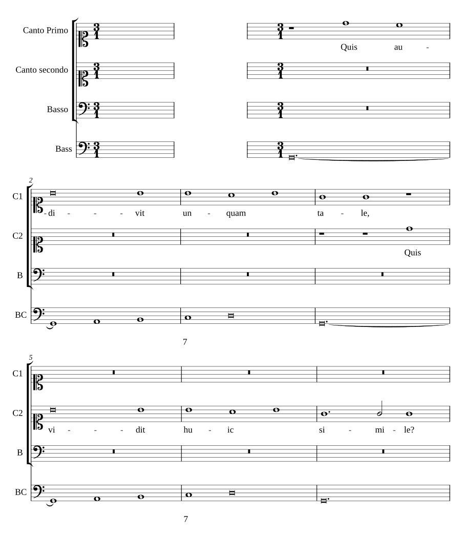 Кто слышал (Quis audivit)