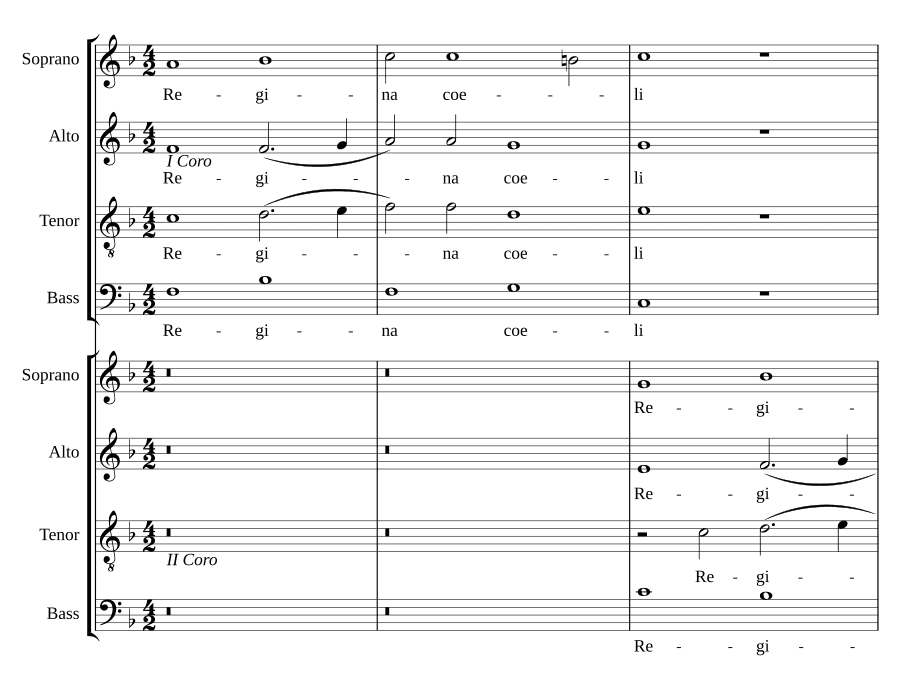 Царица небесная (Regina coeli). Джованни Кроче