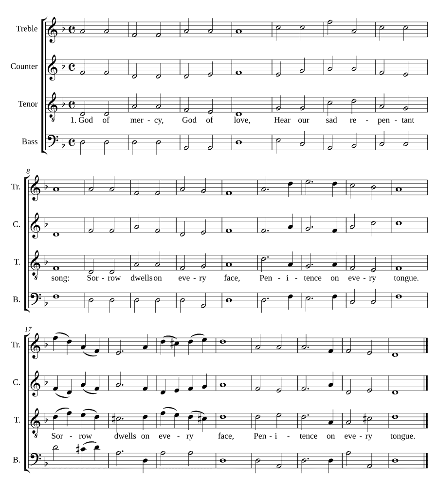 Покаянная песня (Repentant Song)