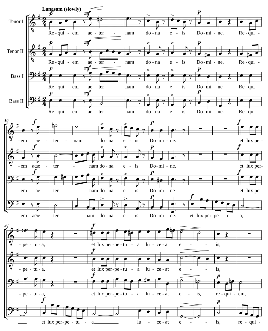 Requiem aeternam