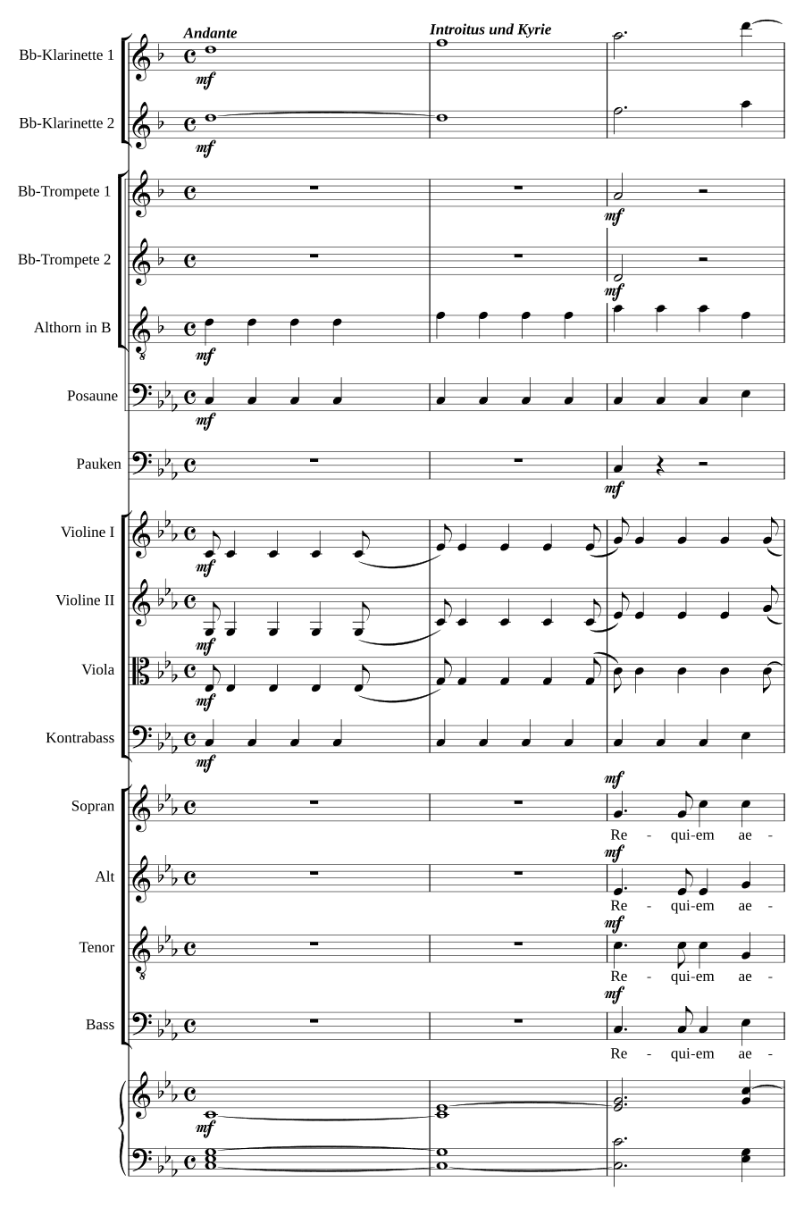 Реквием до минор (Requiem in c)