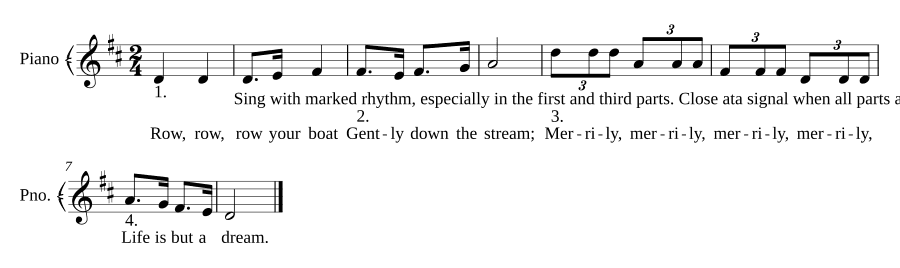 Греби, греби, греби свою лодку (Row, row, row your boat)