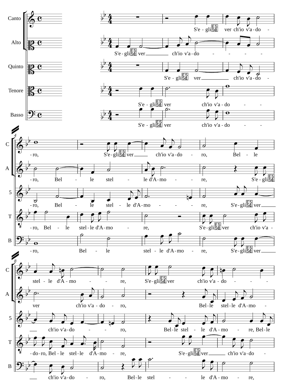 Если правда, что я вас обожаю (S'egli è ver ch'io v'adoro)
