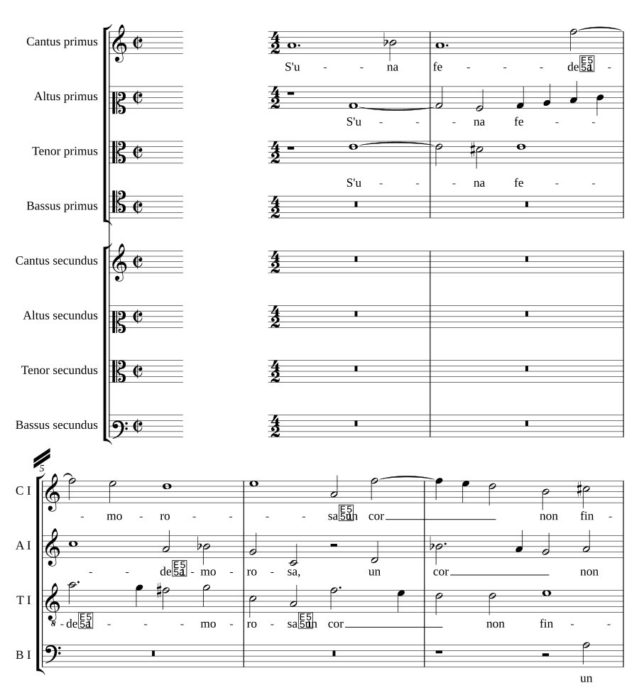 Если есть любящая вера (S'una fede amorosa)