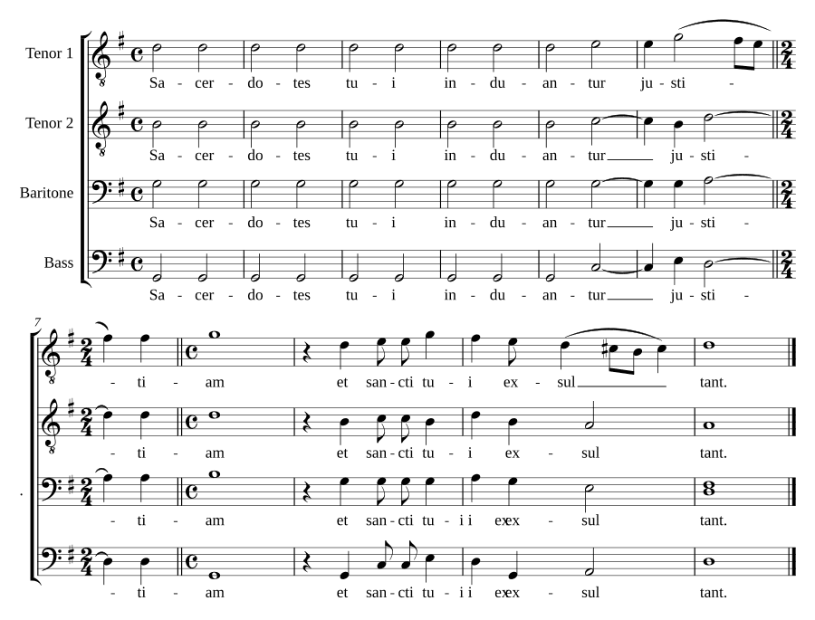Священники твои (Sacerdotes tui)